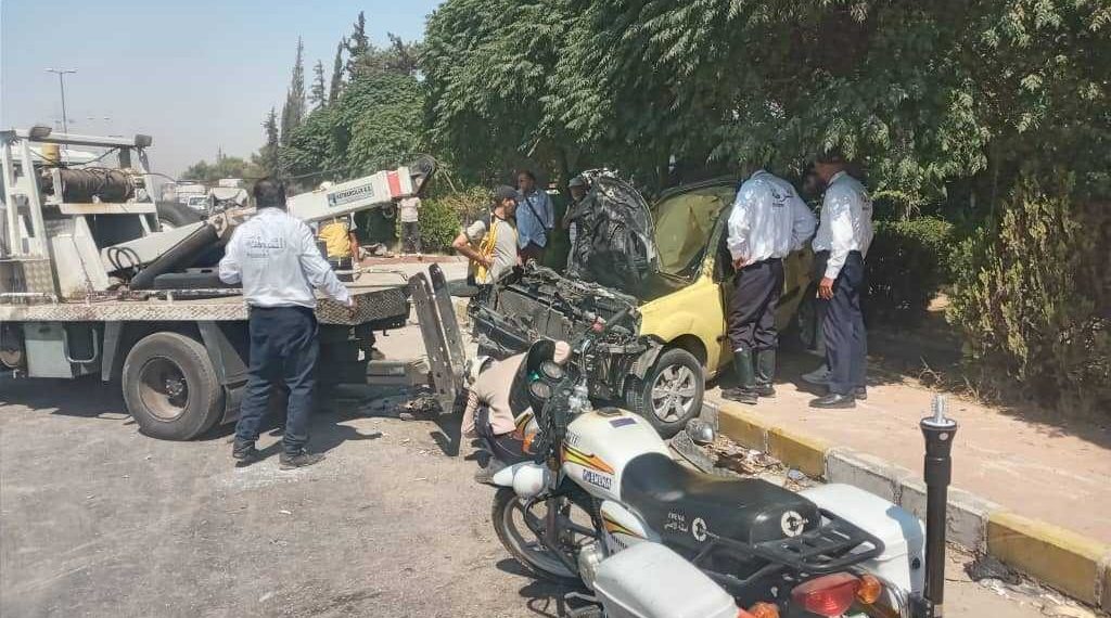 وفاة شخص وإصابة اثنين بحادث سير على طريق مطار دمشق الدولي
