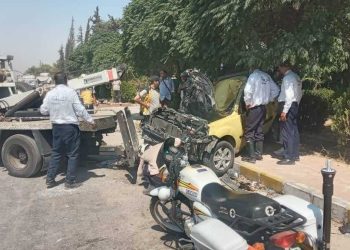 وفاة شخص وإصابة اثنين بحادث سير على طريق مطار دمشق الدولي