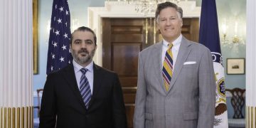 نائب وزير الخارجية الأميركي يبحث مع الشيباني اتفاق 10 آذار