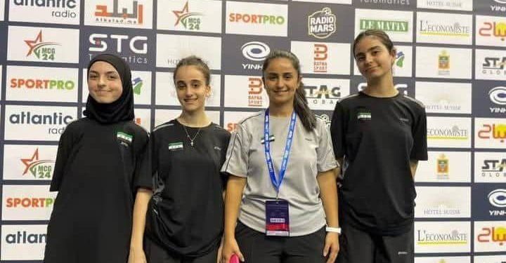 بداية واعدة للمنتخب السوري في البطولة العربية لكرة الطاولة