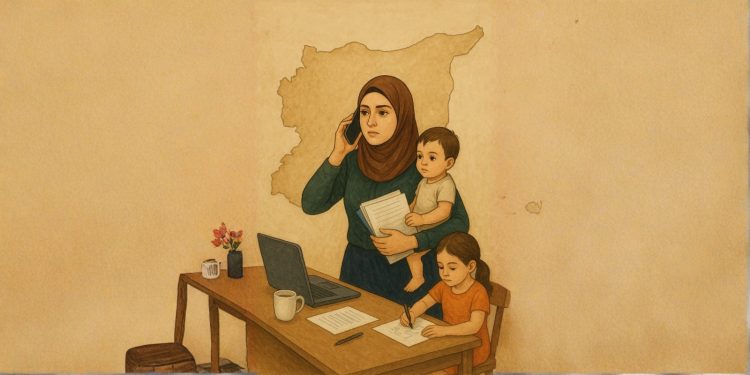 المرأة السورية بين مسؤوليات العمل والأسرة: معركة يومية للتوازن