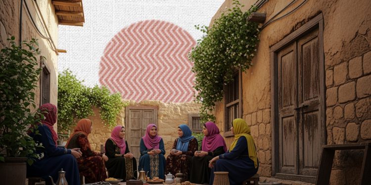 نساء الحارة السورية القديمة… ذاكرة من طين وياسمين
