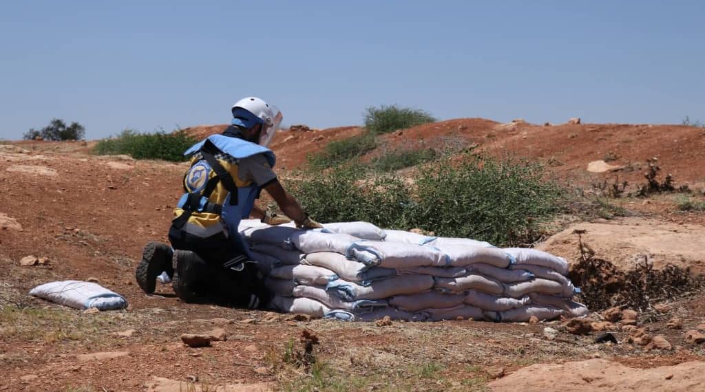 ”الخوذ البيضاء”: نفذنا منذ بداية العام 2370 عملية لإزالة الألغام في سوريا 