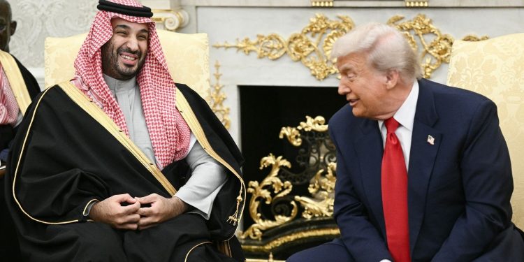 ترامب يستقبل بن سلمان في واشنطن لإجراء مباحثات واسعة 