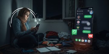 النساء السوريات والتطبيقات السوداء 