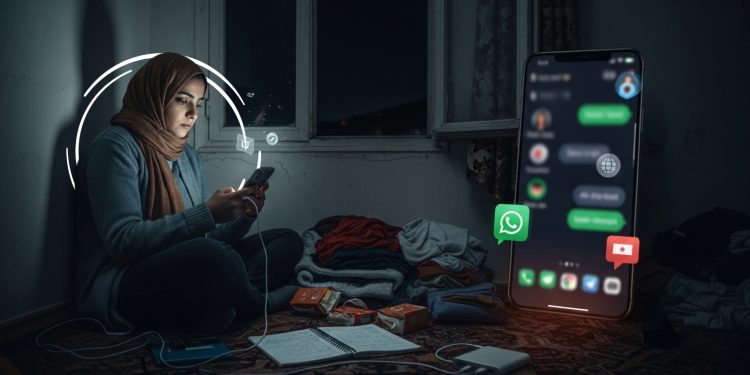 النساء السوريات والتطبيقات السوداء 
