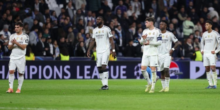 ريال مدريد يسقط على أرضه أمام مان سيتي في دوري الأبطال
