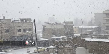 هطولات ثلجية وأمطار غزيرة في مناطق متفرقة من سوريا