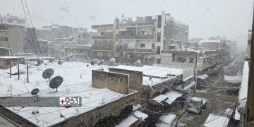 هطولات ثلجية وأمطار غزيرة في مناطق متفرقة من سوريا