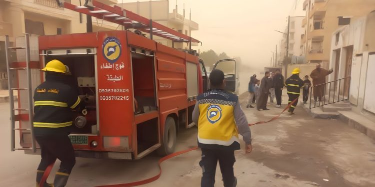 وفاة 5 مدنيين وإصابة 10 آخرين جراء 18 حريقاً في سوريا