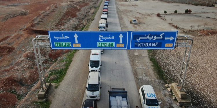  150 ألف نازح سوري تلقوا مساعدات إنسانية منذ ديسمبر