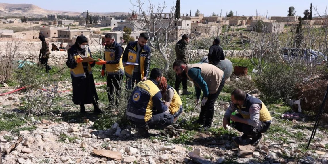 العثور على رفات بشرية لخمسة أشخاص شرقي حلب