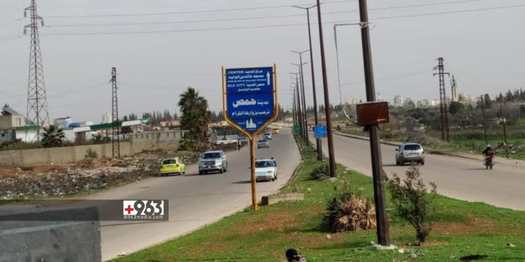 عشرات المصابين جراء انفجار صاروخ في حمص 