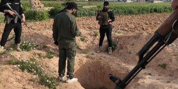 الأمن الداخلي يكتشف نفق يمتد من ريف حمص إلى لبنان