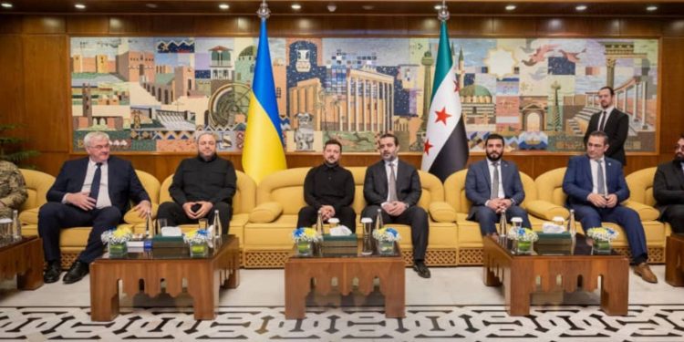 فيدان وزيلينسكي في دمشق لإجراء مباحثات ثلاثية مع الشرع