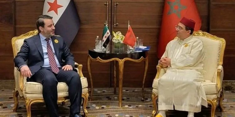 الشيباني يثمن مواقف المغرب تجاه الشعب السوري خلال زيارته إلى الرباط