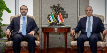 الشيباني يبحث مع نظيره المصري تعزيز العلاقات الثنائية 