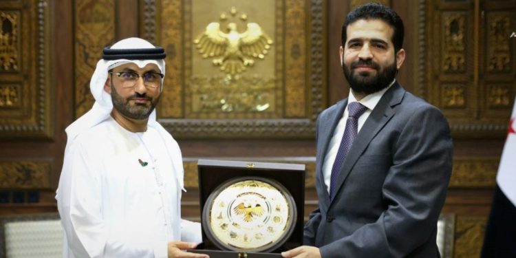 اجتماع سوري ـ إماراتي في دمشق لبحث تطوير العلاقات الثنائية