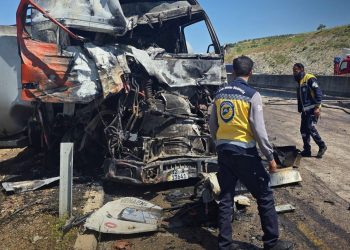وفاة شخصين وإصابة 15 آخرين في 11 حادث سير بسوريا