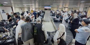 وصول أولى رحلات عودة الحجاج السوريين إلى مطار دمشق الدولي