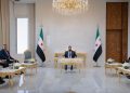 الشرع يستقبل وزير الداخلية التركي في قصر الشعب