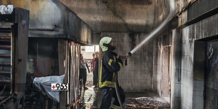 رئيس مجلس نوى لـ”963+”: الحريق أدى لخروج أحد خطوط إنتاج المخبز الآلي عن العمل