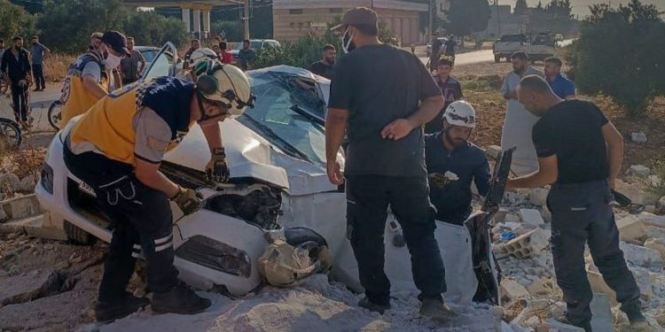 3 وفيات و8 إصابات جراء حوادث سير وحرائق في سوريا خلال يوم واحد