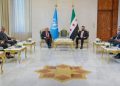 الشيباني: اتفقنا مع غوتيريش على خطط للتعافي وإعادة إعمار سوريا