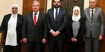 غوتيريش يبحث في دمشق ملف المفقودين والعدالة الانتقالية
