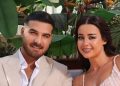 نجوم الدراما يباركون خطوبة حسن خليل وروعة السعدي ويردون جدل فارق السن