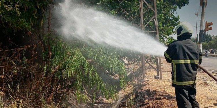 وفاة شخص وإصابة 17 آخرين بحوادث سير وحرائق في عدة محافظات سورية