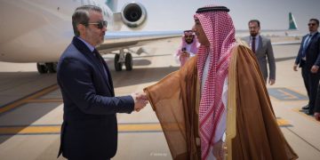 الشيباني في الرياض لبحث تعزيز العلاقات السورية السعودية
